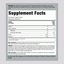 Shows the Supplement Facts panel for Melatonin 12 mg, containing 60 gummies.