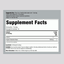 Supplement Facts panel for Traditional Medicinals Chamomile Flowers Organic Tea, 24 bags.