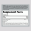 Supplement Facts panel showing details for FL German Creatine, 200gm, 7.05 oz.
