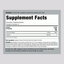 Label showing Supplement Facts for Quercetin + Zinc 1100 mg capsules, 60-count, including ingredient details and usage instructions.