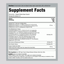 Supplement Facts panel for Ult Flora Extra Care 150 Billion 30 Veg Capsules.