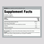 Supplement Facts panel for 5% Nutrition Turkesterone 1200, containing 120 capsules.