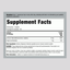 Supplement Facts panel for Jarrow Zinc Balance with L-OptiZinc, containing 100 Capsules.