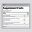 Supplement Facts for Ultra Zeaxanthin 30 Veg Capsules, detailing ingredients and nutrients per serving.