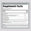 Label details for LN Supreme Eye Formula, 60 capsules, showing supplement facts and ingredients.