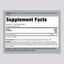 Supplement Facts panel for LN Acetyl L-Carnitine 500 mg, 120 capsules.
