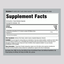 Supplement Facts label for Acidophilus 250 Million Capsules, 240 count.