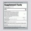 The Supplement Facts panel for a Vaginal Probiotic with 60 capsules is displayed, detailing the probiotic ingredients and serving size.
