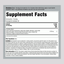Supplement Facts for CL Herbal Laxative Tea, 60 Bags.
