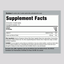 Supplement Facts for Calcium Citrate 315 mg with Vitamin D3, 220 coated capsules.