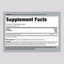 Supplement Facts label for Recall Elements Citicoline Capsules, 60-count, detailing nutritional information.