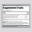 Supplement Facts panel for Prostate Palmetto Herbal Capsules 200 count, detailing active ingredients and nutritional information.