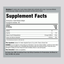 Supplement Facts panel for Calcium 1,200 mg plus Vitamin D3 in 200 softgels.