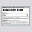 Supplement Facts for Organic Elderberry Liquid, 2 fl oz, detailing ingredients and nutritional information.