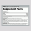 Supplement Facts for Ginkgo Biloba Liquid Extract AF, 4 fl oz (118mL) bottle.