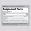 Supplement Facts panel detailing L-Carnitine 500 mg Capsule, containing 120 capsules.