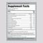 Supplement Facts panel for Mega Multi Mineral Capsules containing details about minerals and other nutrients in each serving.