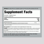 This is the Supplement Facts panel for Milk Thistle Seed, showing 175 mg per capsule, with a total of 60 capsules in the package.