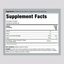 Supplement Facts panel for Collagen plus Vitamin C 6000mg in 400 caplet bottle.