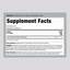 Supplement Facts panel for Green Tea Liquid Extract, 4 fl oz (118 mL).