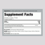 Supplement Facts for Nature's Answer Myrrh Gum Liquid Extract, 1 fl oz bottle shown.
