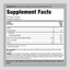 Supplement Facts panel for PIP C + Zinc Immune Support Gummies, 60-count bottle.