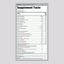 Supplement Facts panel displaying information for Mens One Multi 60 Tablets, including ingredients and nutritional values.