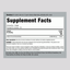 Supplement Facts for Vitamin D3 2000 IU with 120 softgels.