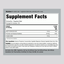 This is the Supplement Facts panel for Vanadyl Complex Tablet 240.