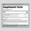 Supplement Facts panel for Ashwagandha 4500 mg per serving, 240 capsules, detailing ingredients and dosage information.