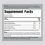 Image shows Supplement Facts for Hydration Electrolyte 180 Tablets, detailing nutritional information and ingredients.