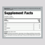 Image of Supplement Facts panel for Hibiscus Organic 60 Tea Bags.