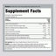 Supplement Facts panel for LN Bone Support with Vitamin K2, 120 capsules.