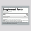 Image of Supplement Facts panel for Raw Adrenal Glandular Capsules with 90 capsules listed.