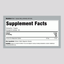Supplement Facts for Nat Way Zinc Chelate 30 mg, 100 Capsules.