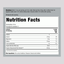 Shows the Supplement Facts panel for Lily Aloe Vera Juice, Certified Organic, in a 16 oz bottle.