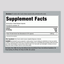 Image showing Supplement Facts for Tribulus Max 1000 mg, 100 capsules.