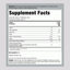 Supplement Facts panel for NCL Marine Collagen Complex Powder, 7 oz, detailing ingredients and nutritional information.
