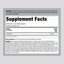 Supplement Facts panel for Horbaach Pregnenolone 100 mg, featuring 180 capsules in total.