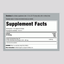 Supplement Facts panel for Seabuck Wonders Sea Buckthorn Berry Oil 0.45 oz.