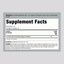 Detailed Supplement Facts for Fo-Ti Cured Root Liquid Extract, 2 oz bottle.