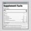 Supplement Facts panel displaying details for B-Complex plus C, 60 gummies.