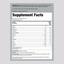 Organic Flax Seed Meal Supplement Facts panel for 12 OZ package.
