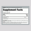 Supplement Facts panel details for Horbaach Citrus Bioflavonoids 1500mg, 300 tablets.