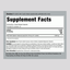 Supplement Facts panel detailing Milk Thistle Seed 3000 mg Capsules, 100 count.