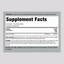Supplement Facts panel showing details for Biotin Fast Melt.