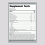 Nutrition facts for FL Amino Boost - Fruit Punch 480 g supplement.