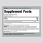 Supplement Facts for Ultra Nattokinase 4000 FU, 200 mg, 150 capsules.