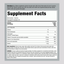 Supplement Facts panel for Kids Immune C plus Zinc and D, 60 Gummies.