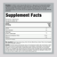 Supplement Facts for Kids Magnesium and Melatonin, 60 Gummies.